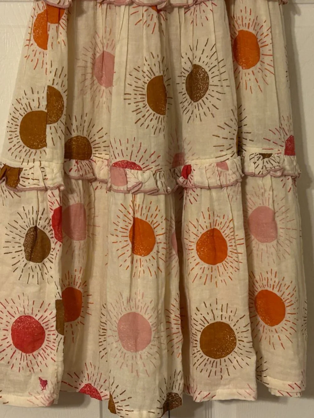 Girls PINK CHICKEN New York Sz 8Y Multi-Color Sunrise Garden Dress